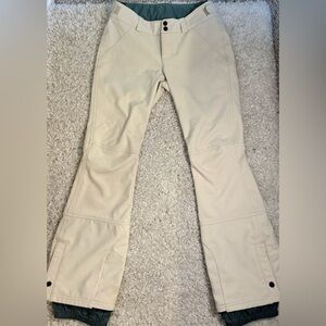 O’Neill Women’s Snow Pants skinny fit powder white size L
